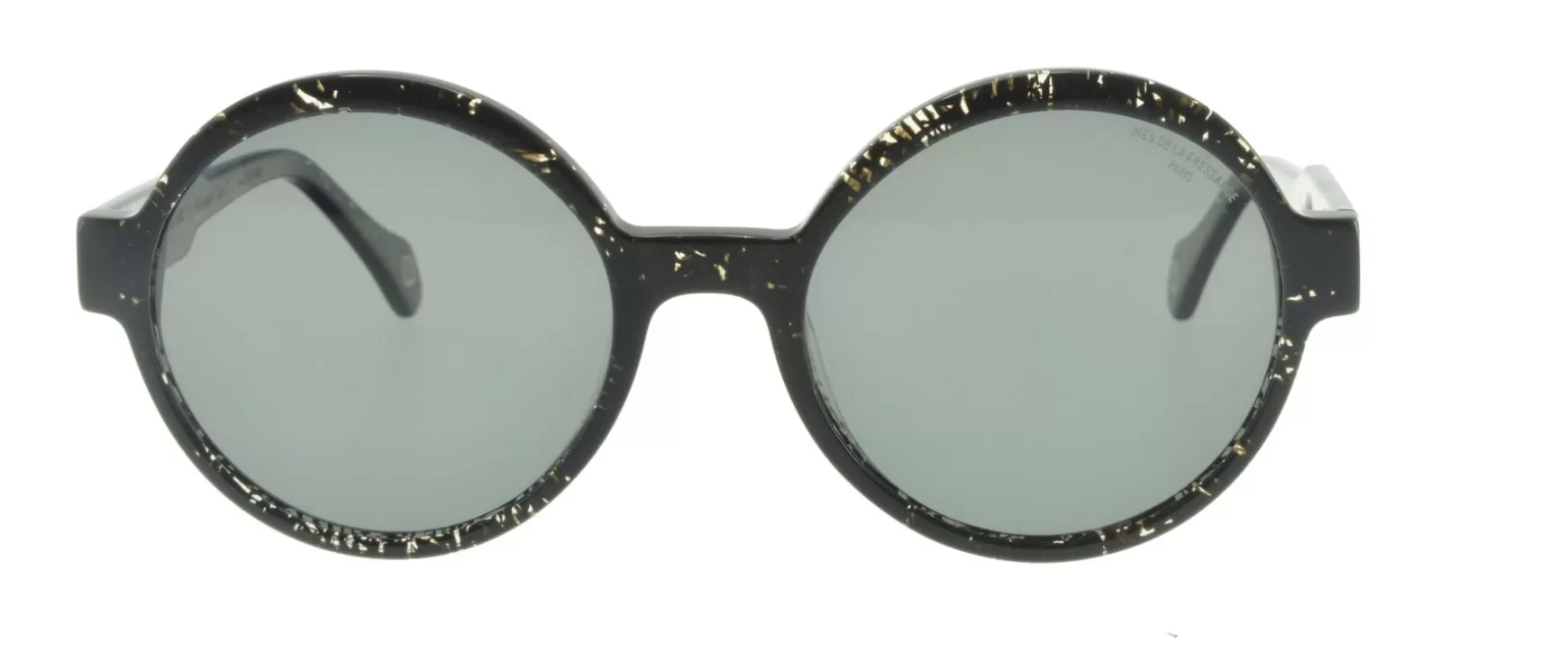 Ines de la Fressange Paris Scarlett black marbled sunglasses Best Sale