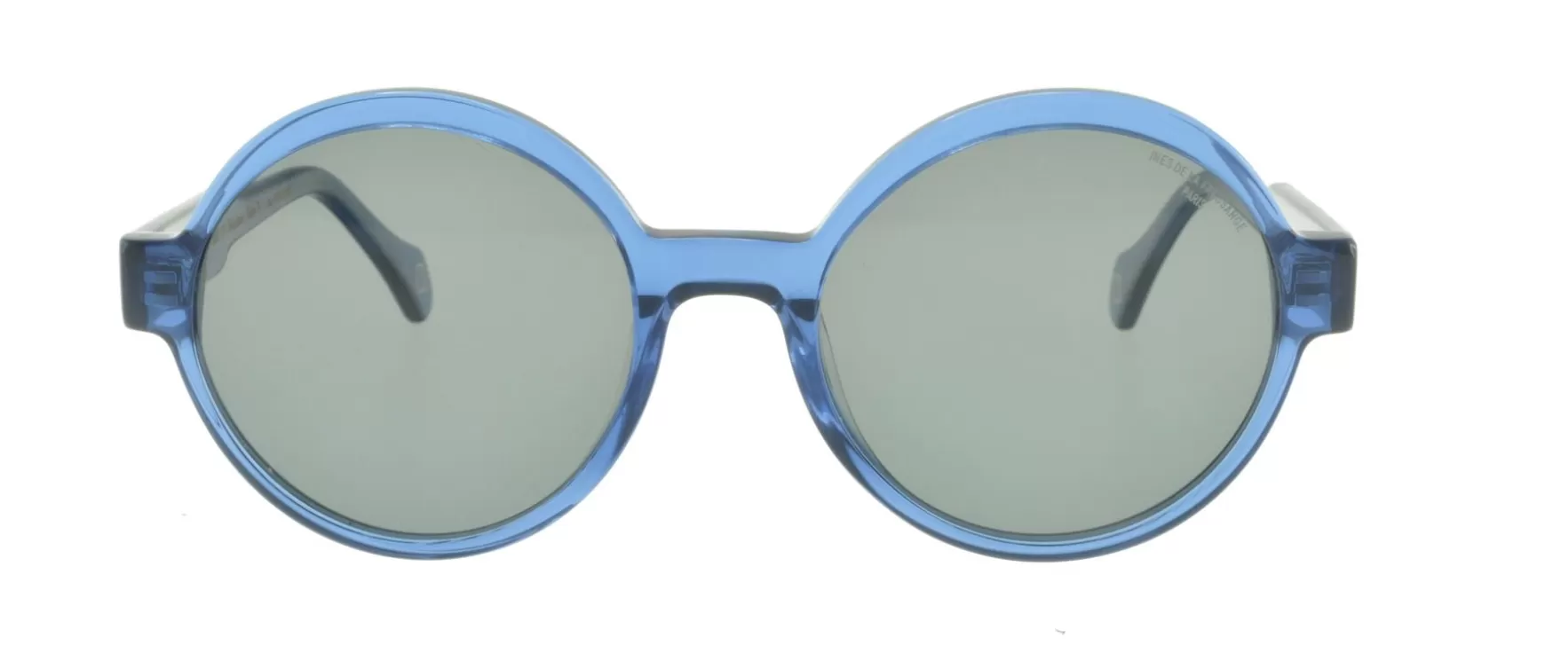 Ines de la Fressange Paris Scarlett crystal blue sunglasses Best