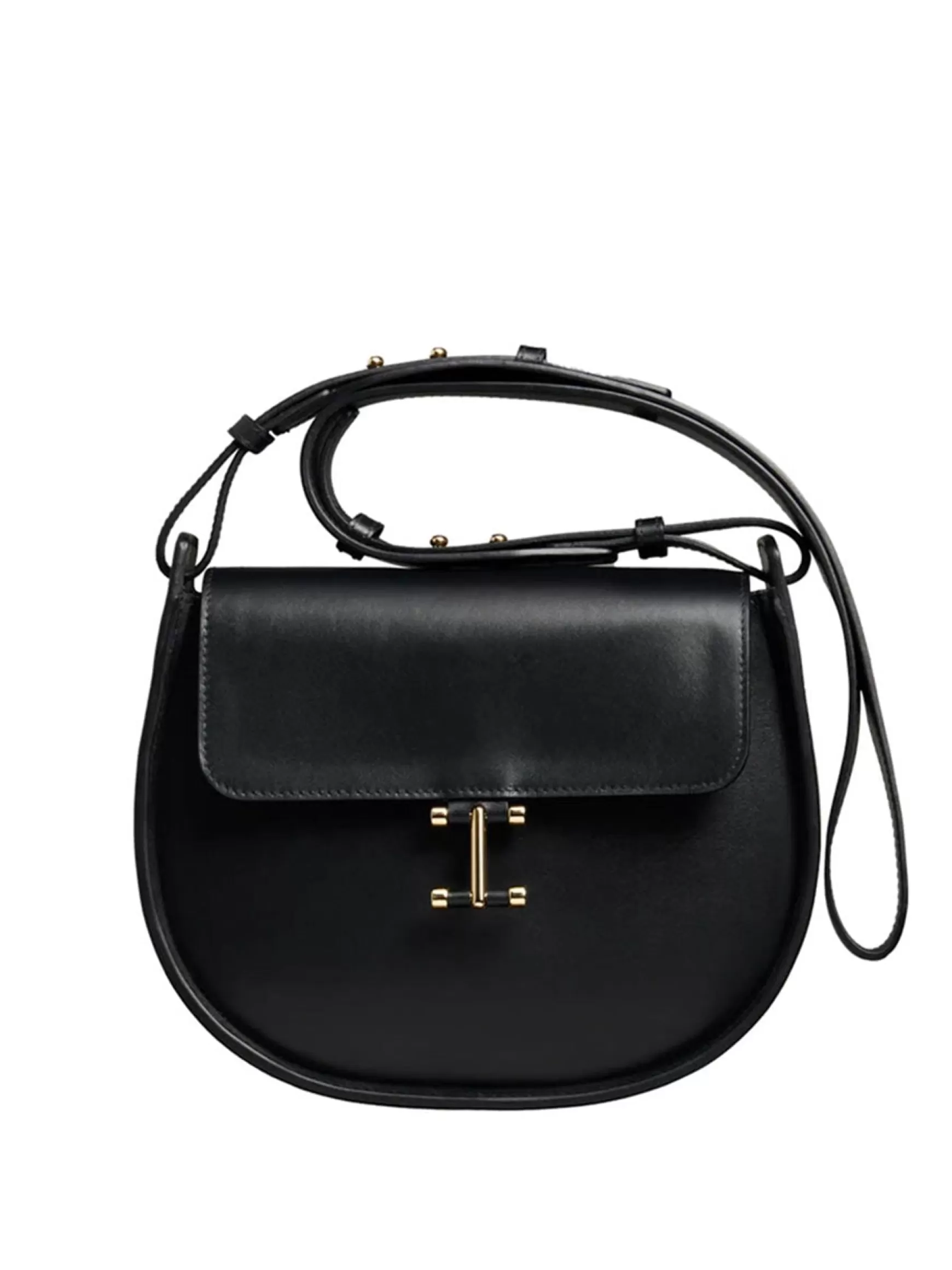 Ines de la Fressange Paris Senda black leather bag Best