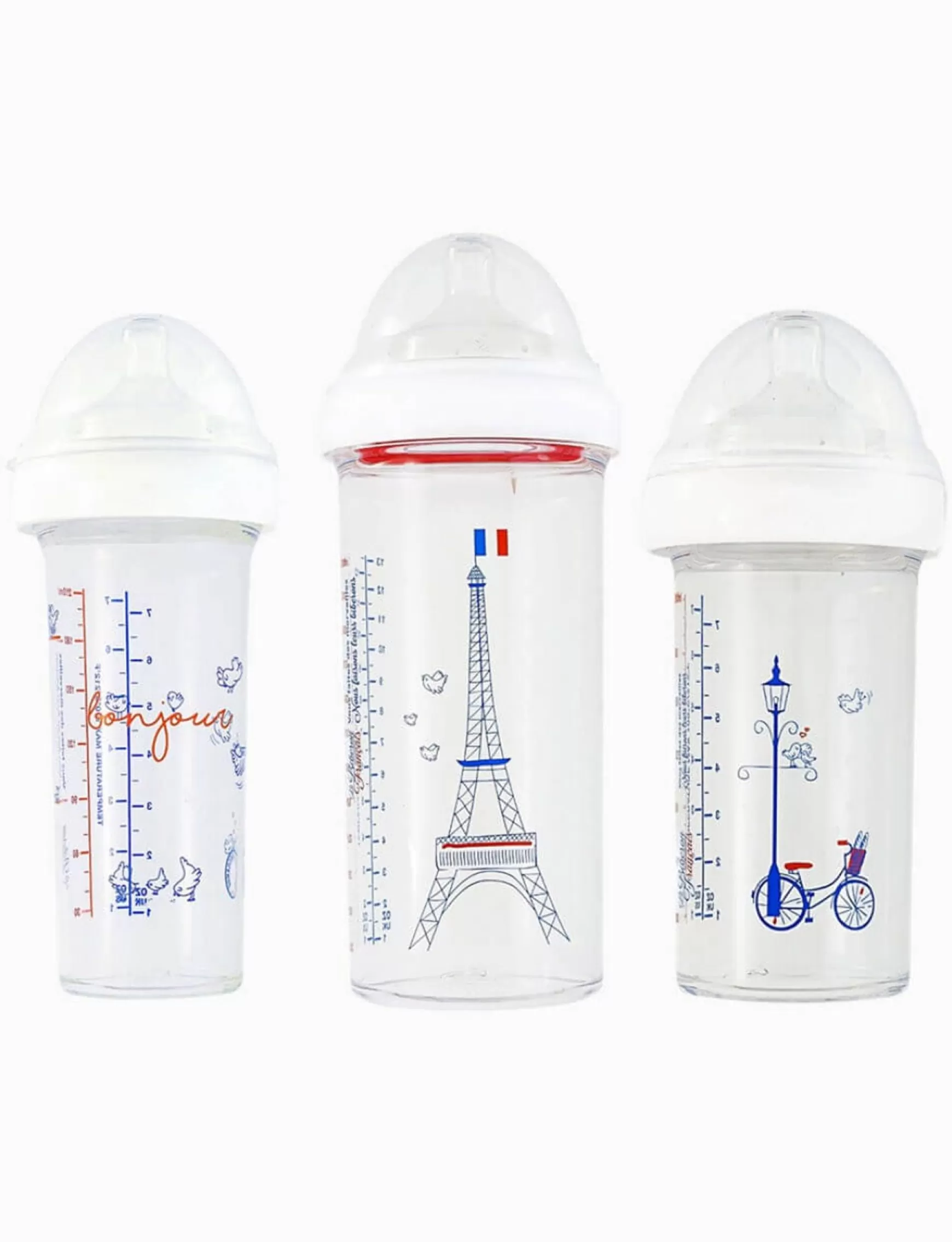 Ines de la Fressange Paris Set of 3 Ines French feeding bottles Flash Sale