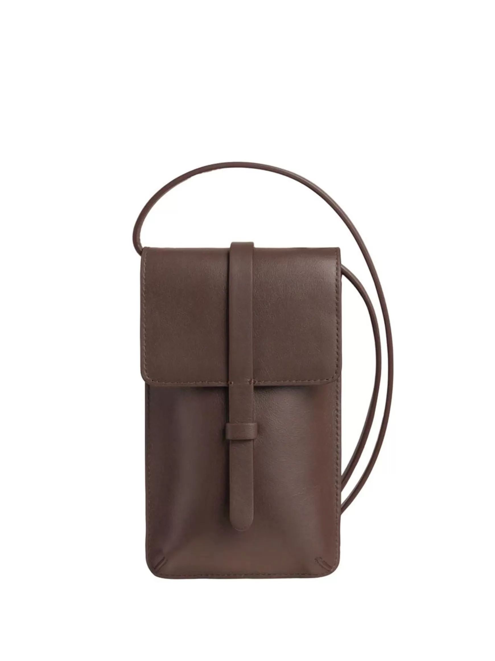 Ines de la Fressange Paris Smartphone bag Léonore chocolate Clearance