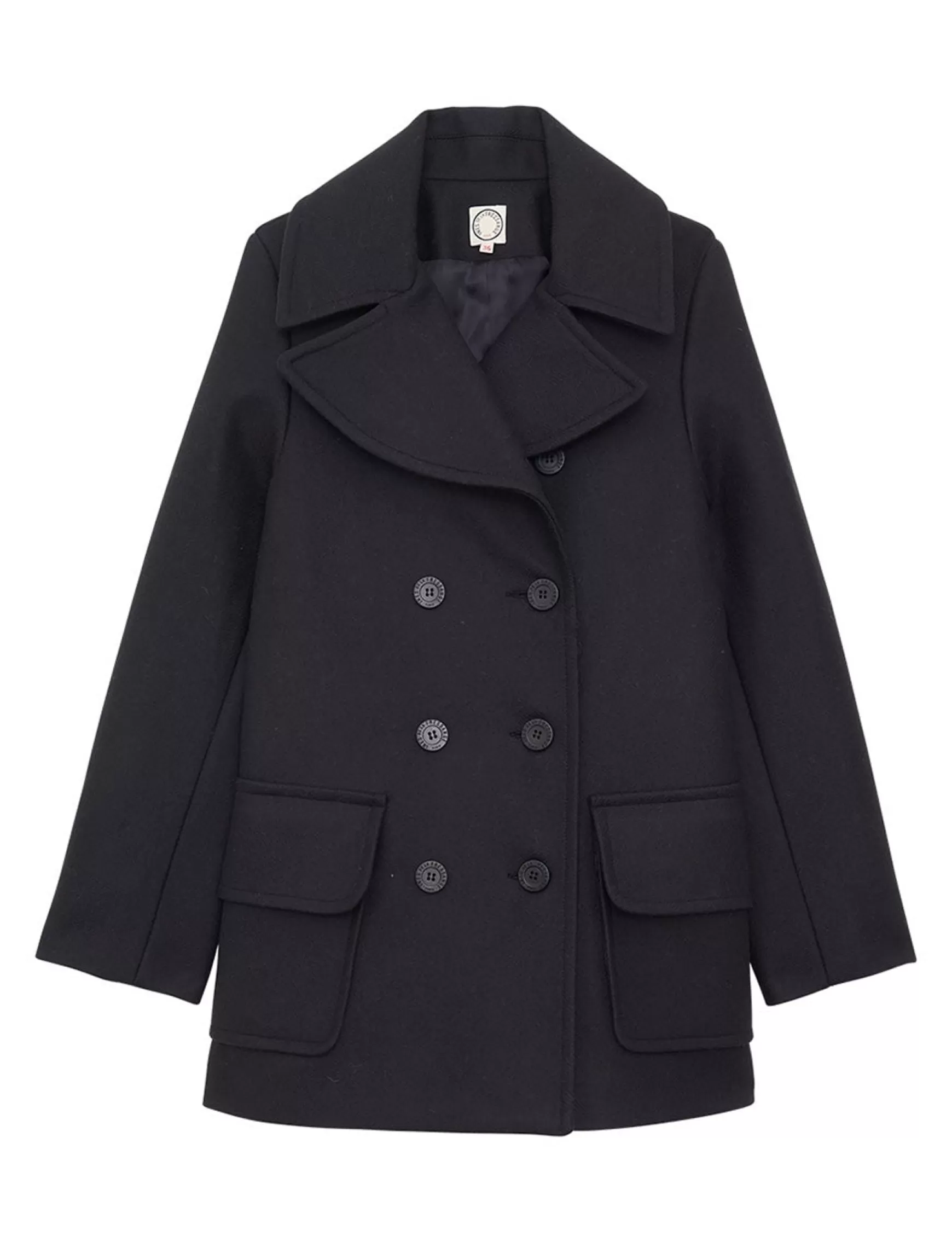 Ines de la Fressange Paris Séraphine dark blue coat Hot