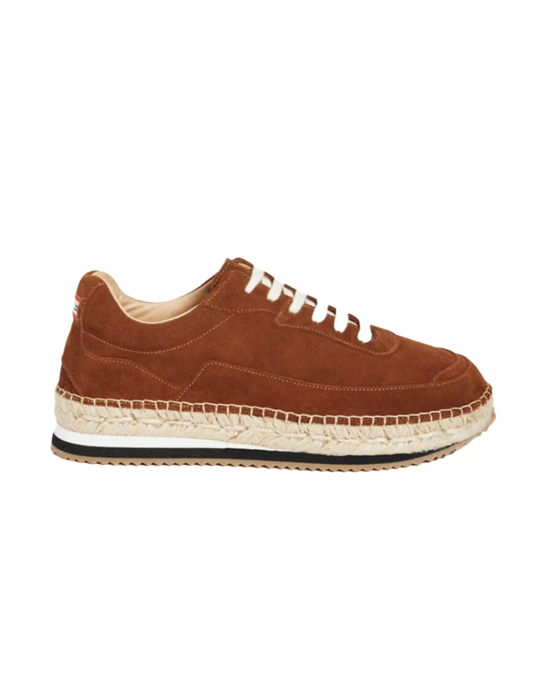 Ines de la Fressange Paris Tracy espadrilles brown trainers Discount