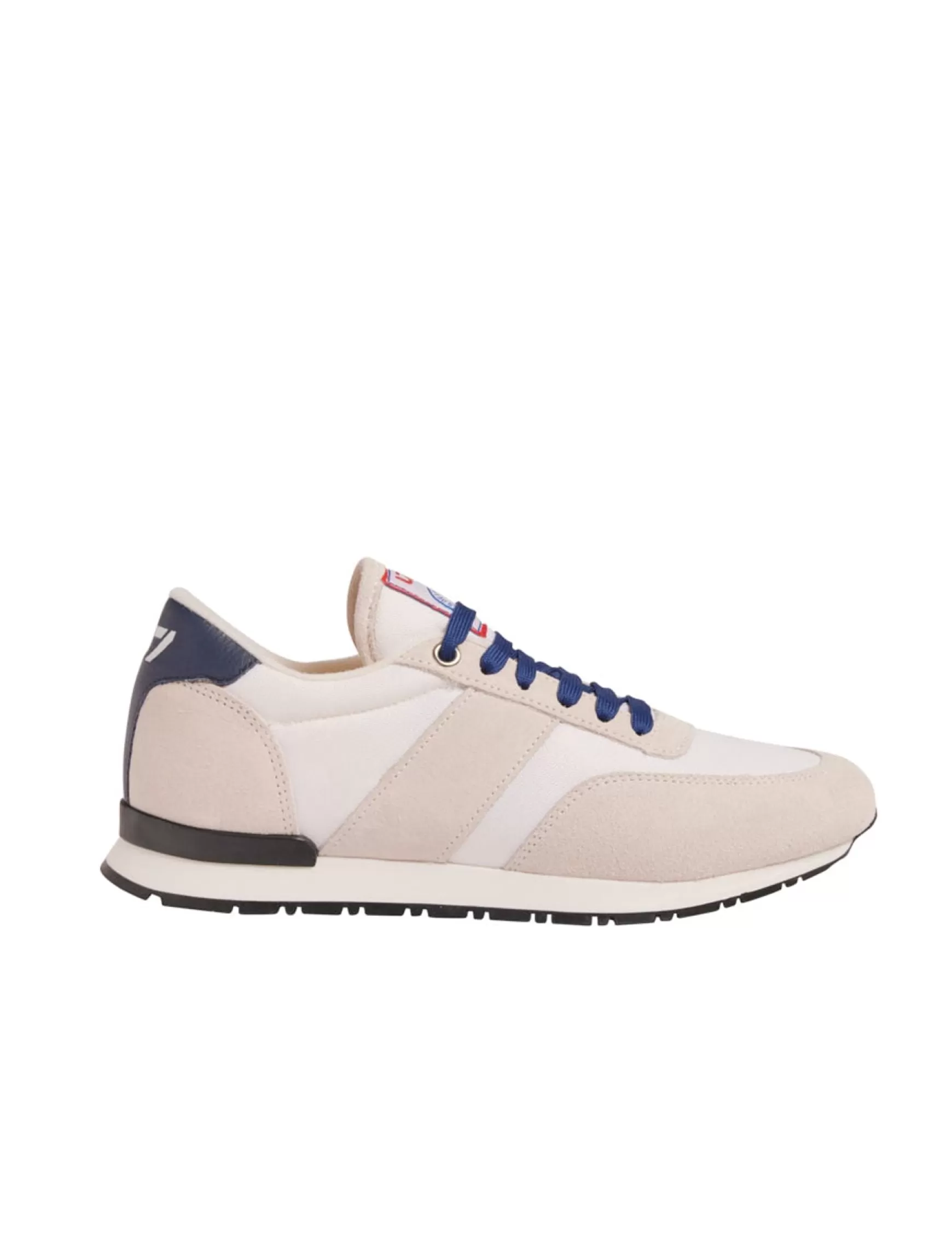 Ines de la Fressange Paris 77" UZS x Ines de la Fressange Unisex white/beige/blue trainers Flash Sale