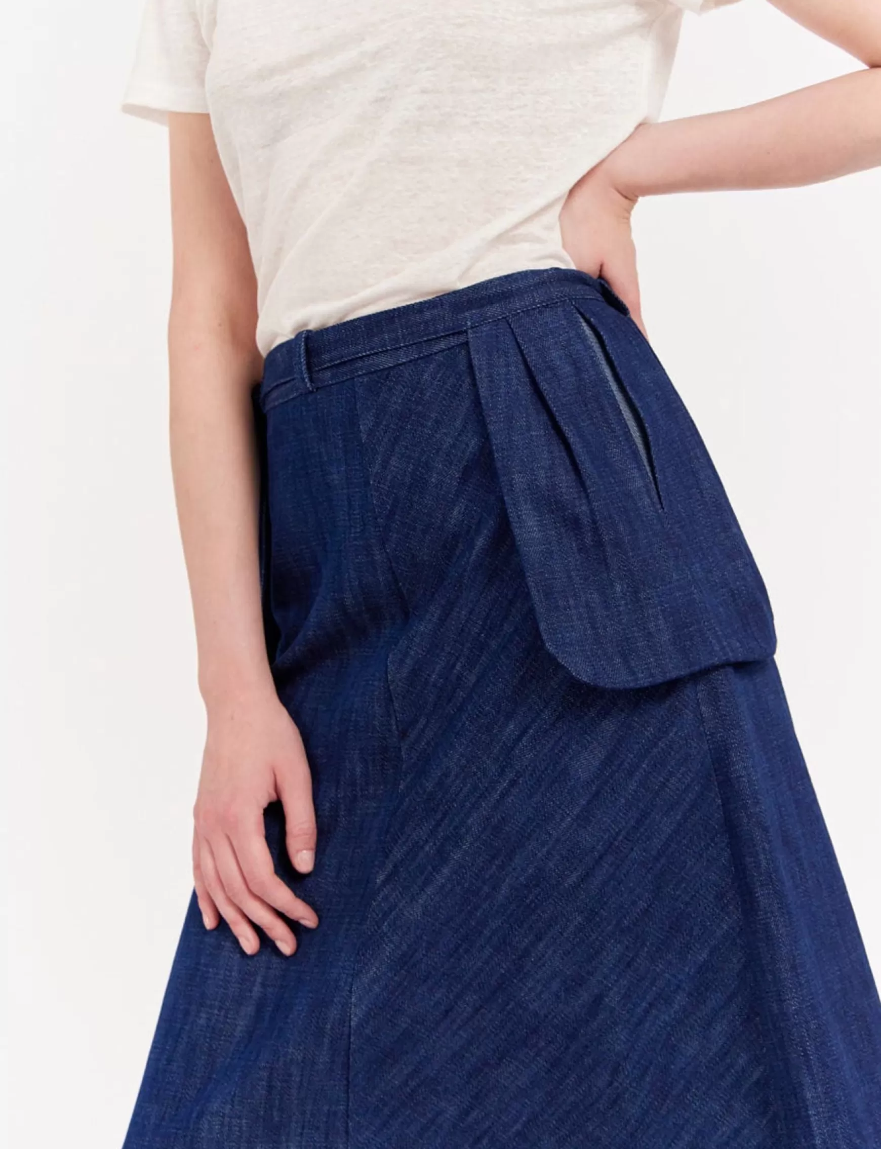 Ines de la Fressange Paris Viveka jean skirt Sale