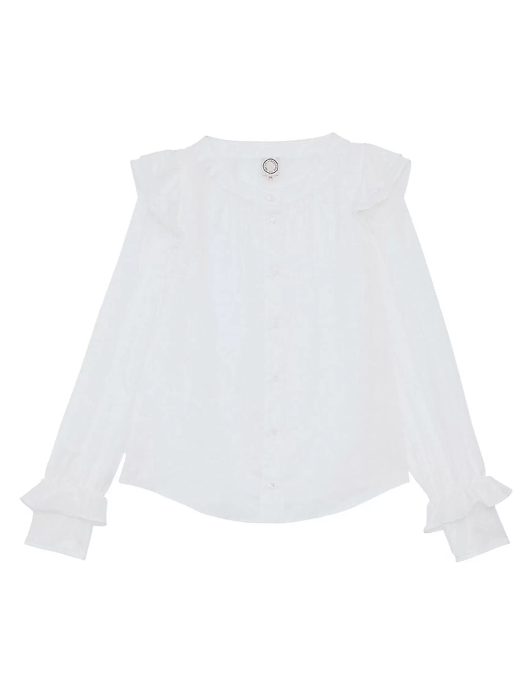 Ines de la Fressange Paris White Laure top Cheap